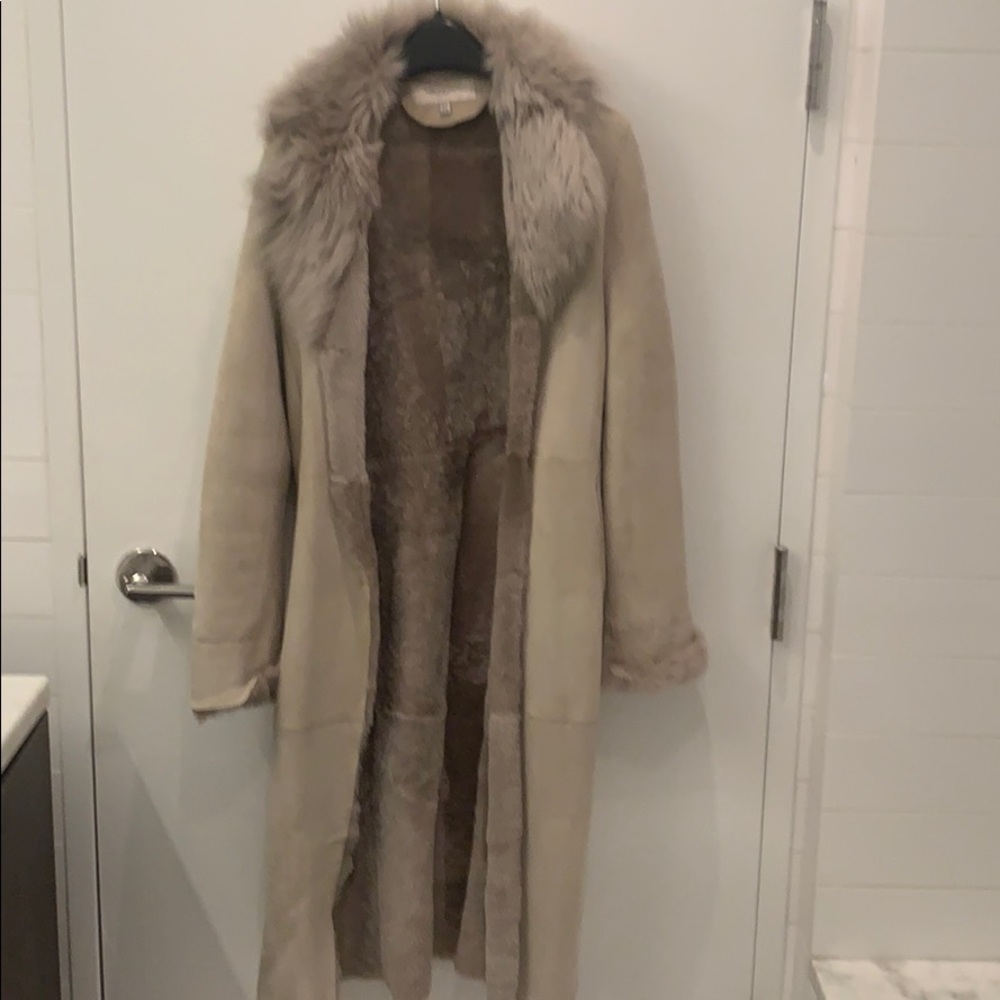 100% Sheepskin coat by Karen Millen